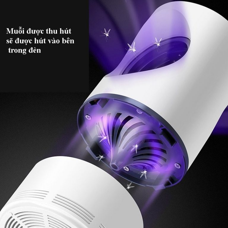 Đèn Bắt Muỗi Côn Trùng - Máy Bắt Muỗi Công Nghệ Đèn Led