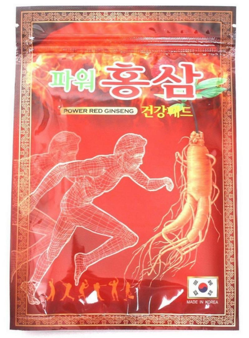 [HCM]Cao dán hồng sâm Hàn Quốc Bịch đỏ 20 miếng dán