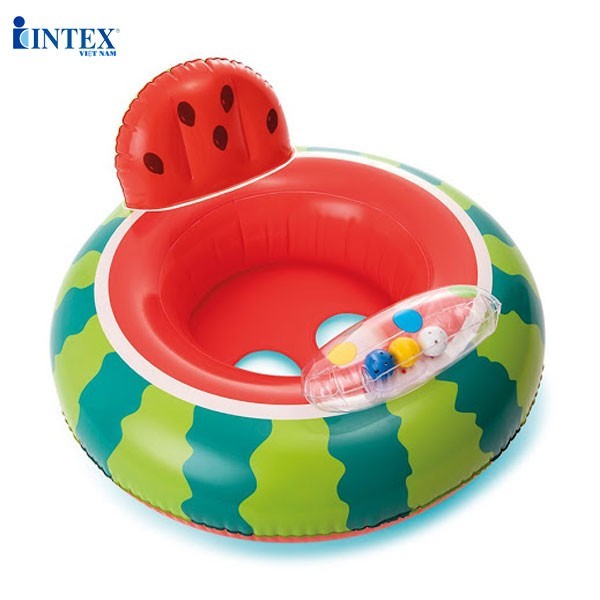 Phao bơi xỏ chân chính hãng Intex nhiều mẫu đáng yêu cho bé