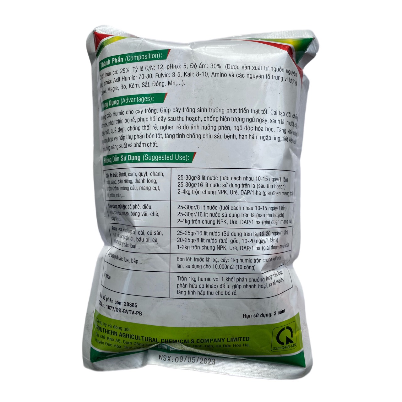 Phân bón HUMIC JAPAN 1KG