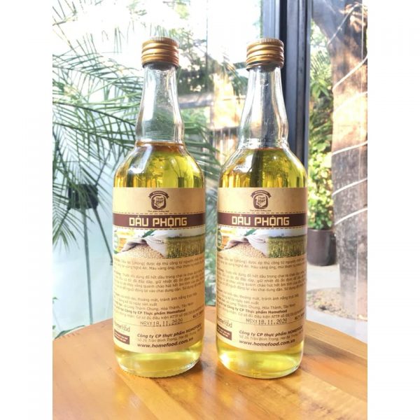 Dầu đậu phộng nguyên chất (dầu lạc) 500ml