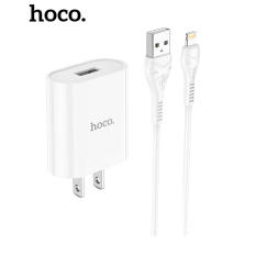 Bộ sạc cáp 2.4A Hoco SU88 cổng USB dây dài 1m cho các đời Smartphone full dòng iPhone , Android , Type-C – Chính hãng