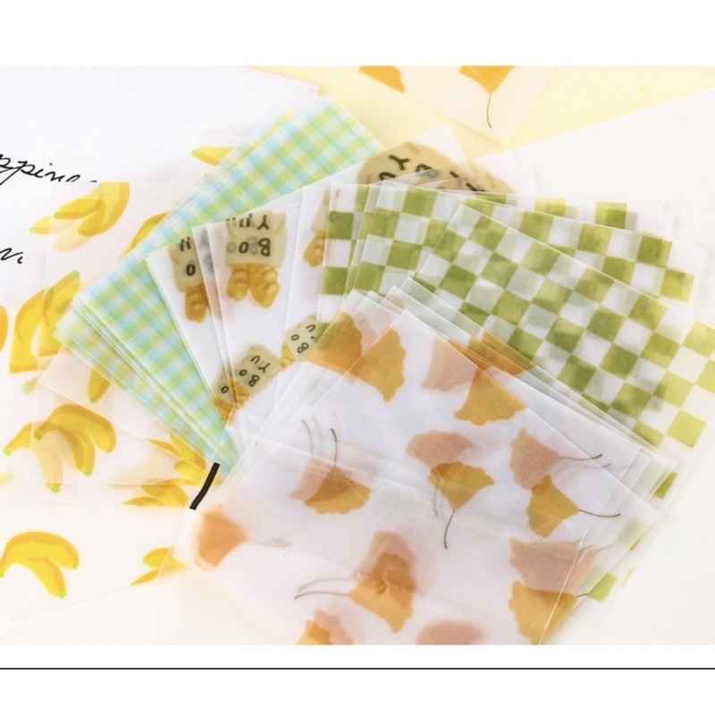 Set 30 Tờ 5-10 Mẫu Giấy Can Nền Trang Trí