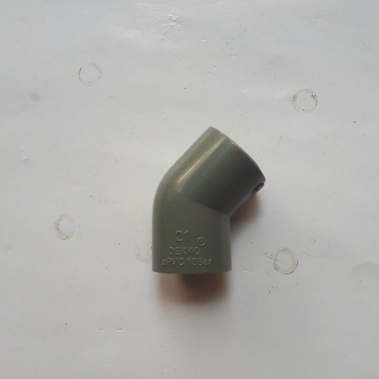 Cút góc chếch tê ống PVC 21mm(Compo 05 cái)