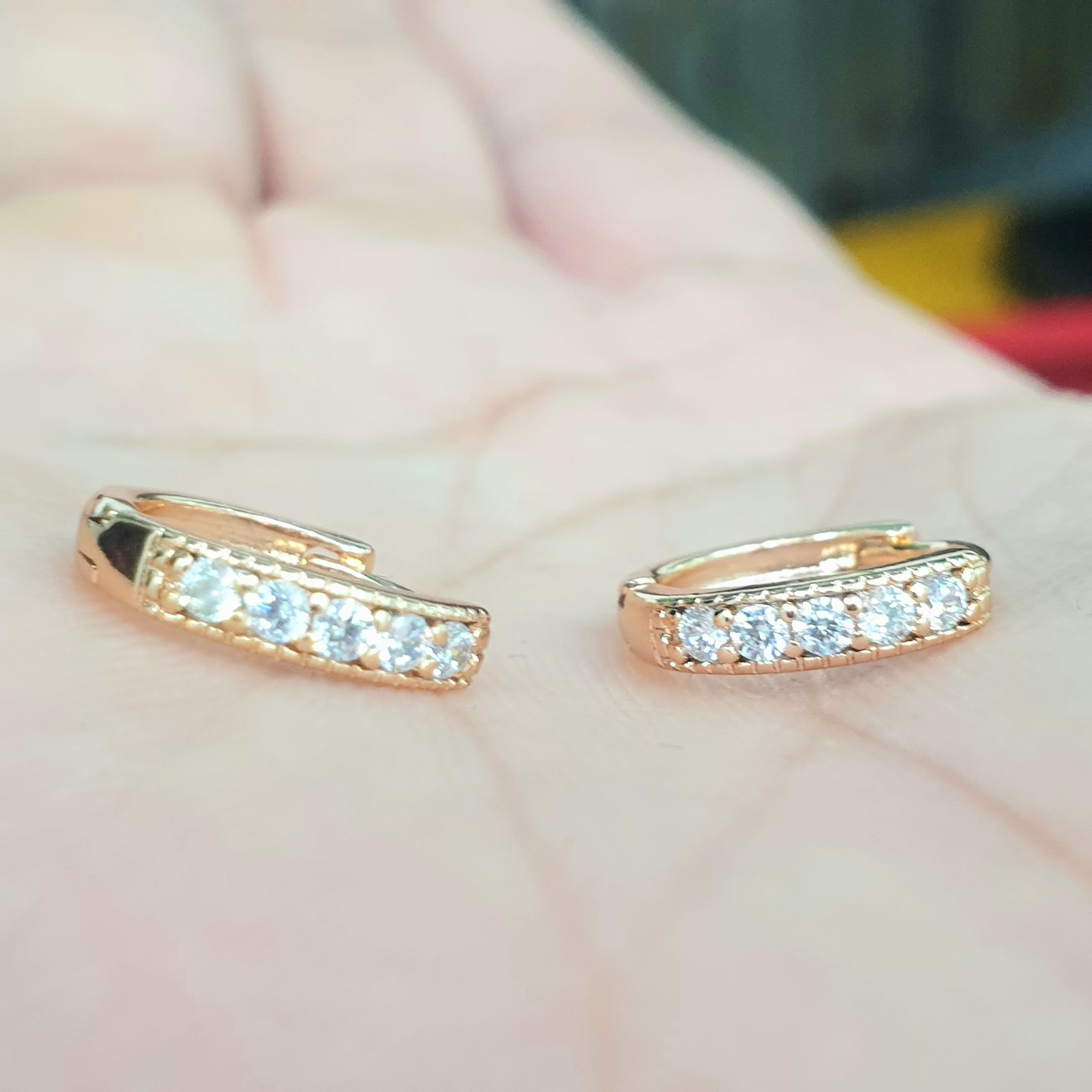 Pair of high grade tungsten wood earrings-long lasting bath and not black