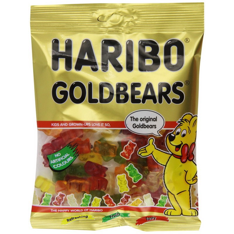 Kẹo Dẻo Haribo Vị Starmix (6 Loại) 80Gr - Thổ nhĩ kỳ