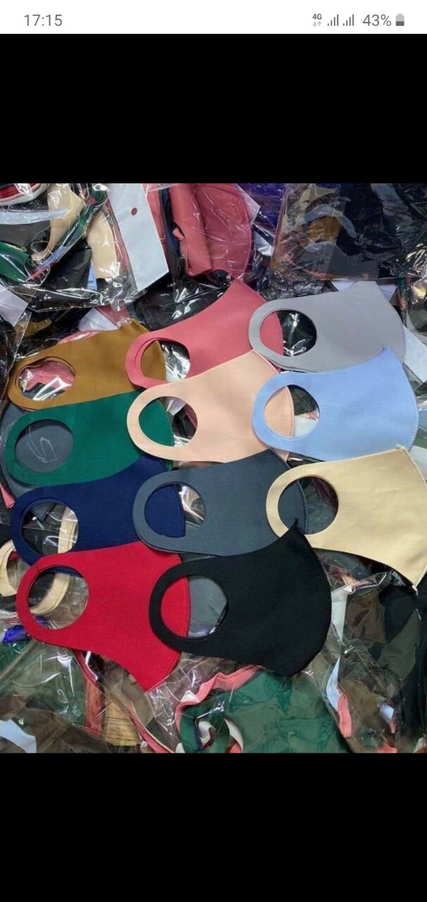[HCM]Khẩu Trang Vải POLY(1 bịch/10 cái)