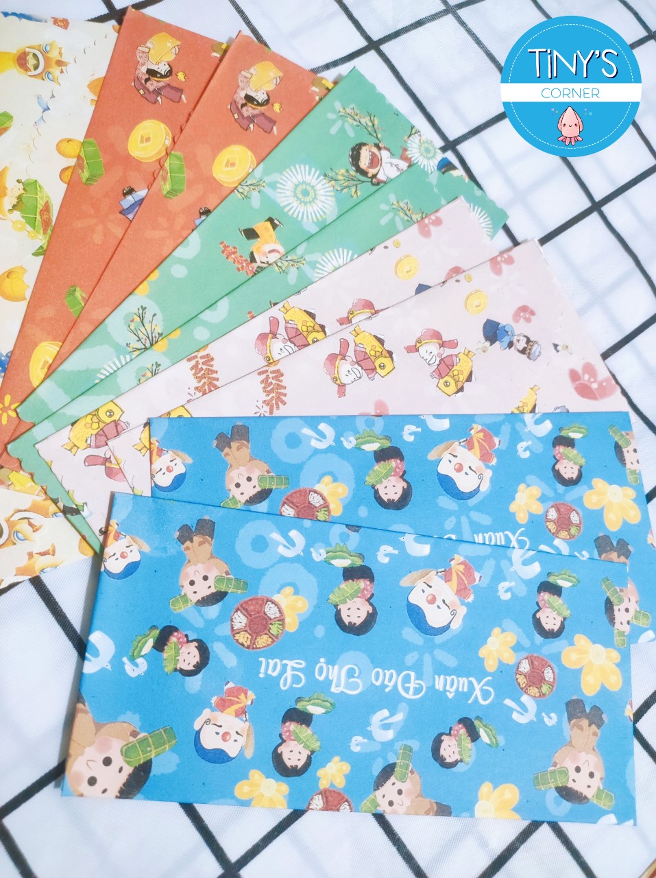 Set 10 bao lì xì Việt Nam chiến thắng