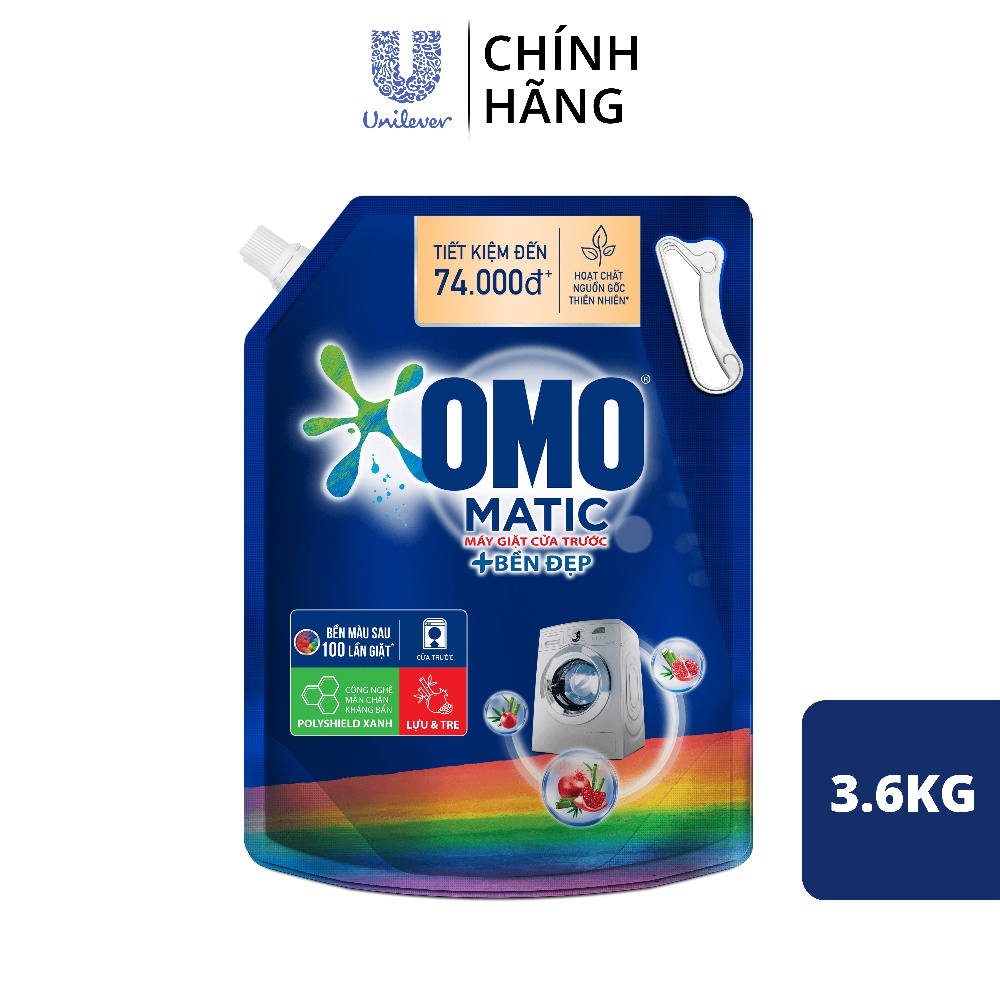 Nước giặt omo matic 3,6kg