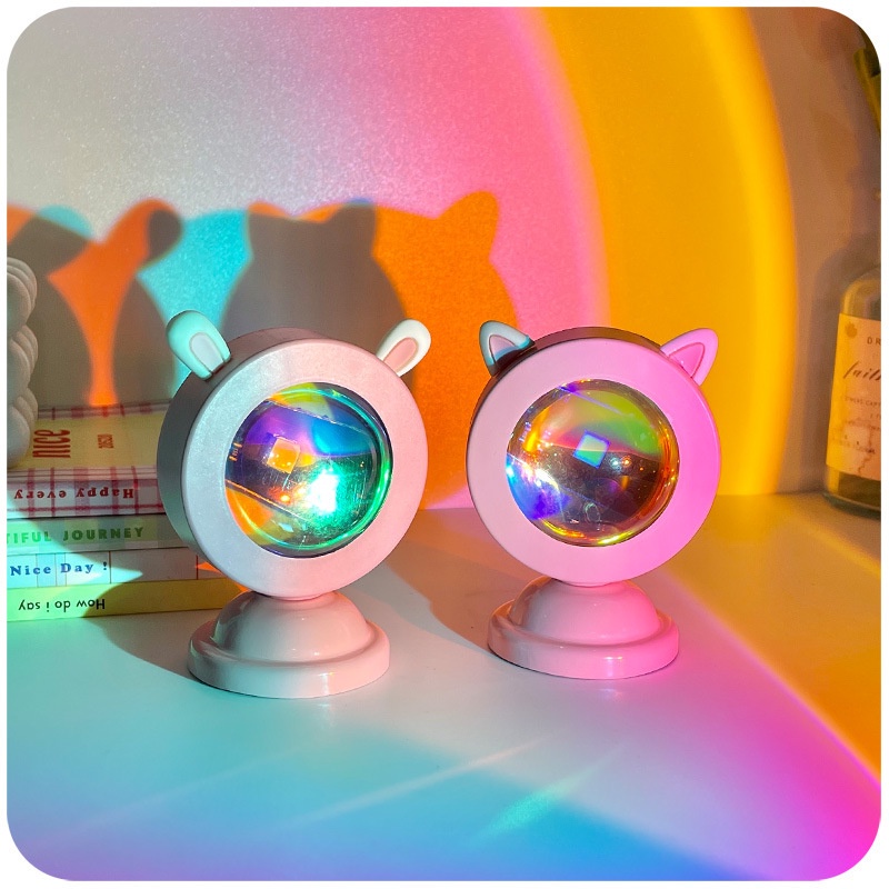 Đèn chiếu hoàng hôn sống ảo tik tok Sunset Lamp