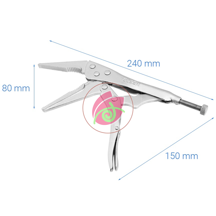 Kìm Bấm Mũi Nhọn 9" (230mm) Tolsen 10052
