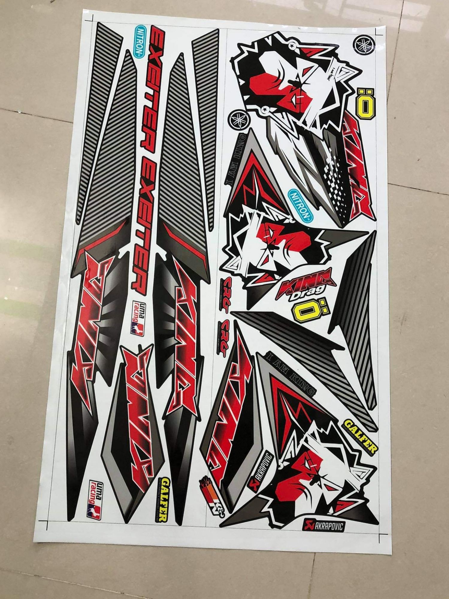 Tem exciter 150 king drag 2020
