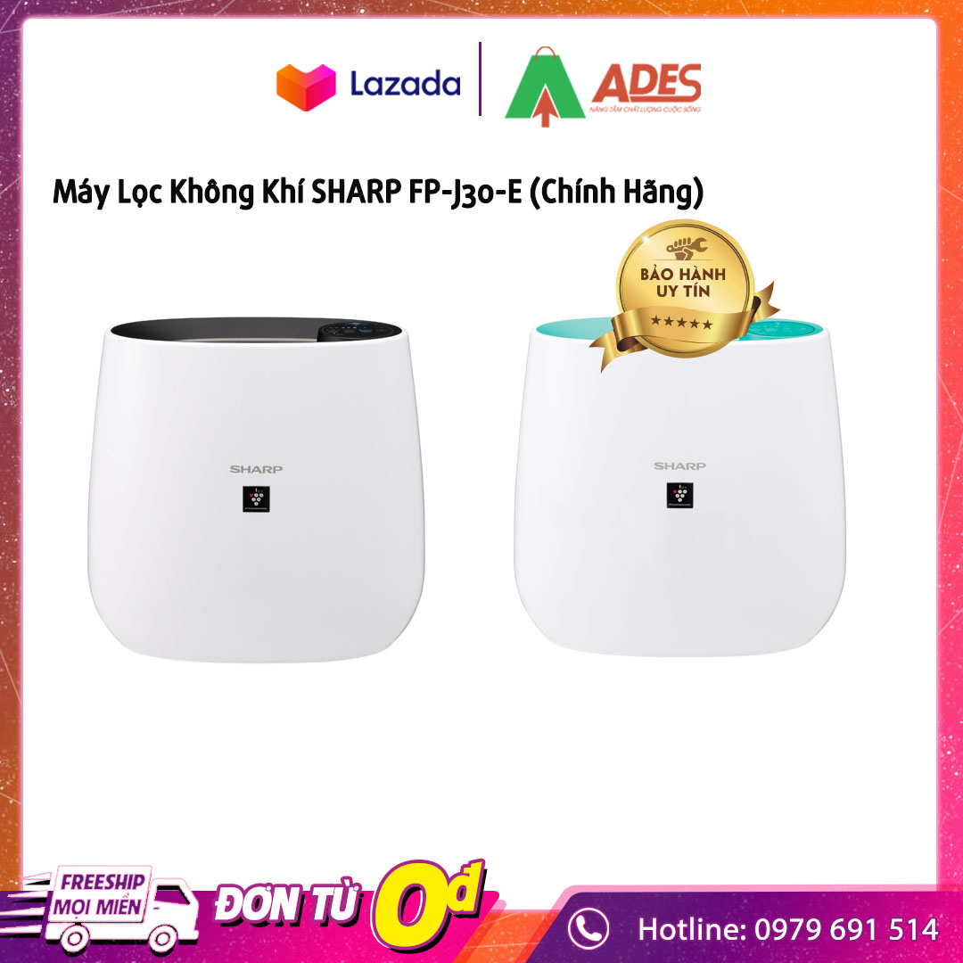 [SIÊU HOT] Máy Lọc Không Khí SHARP FP-J30E-A/E/P - BH 12 Tháng