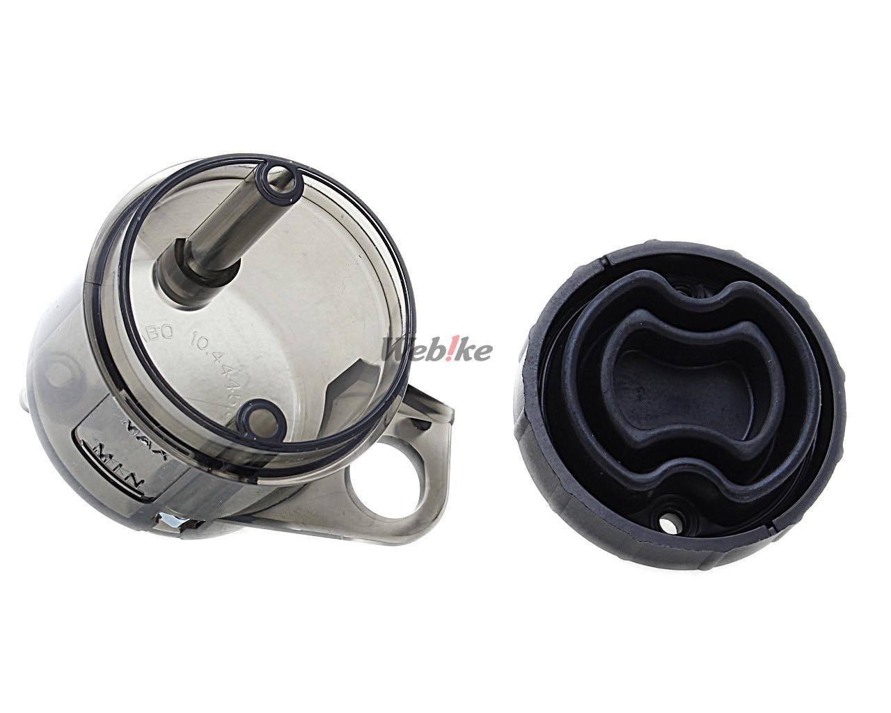 (Mẫu lớn) Bình dầu khói Brembo mẫu Lớn gắn các loại xe đằng sau  cùm thắng trước khi minh sử dụng cùm dầu rời mới gắn được