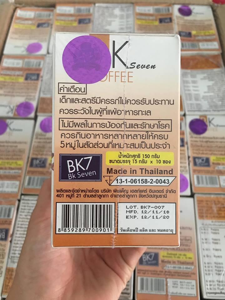 Cà Phê Bk.Seven 3 In 1
