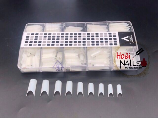 Móng nối nhám ống tre Phụ kiện Nail