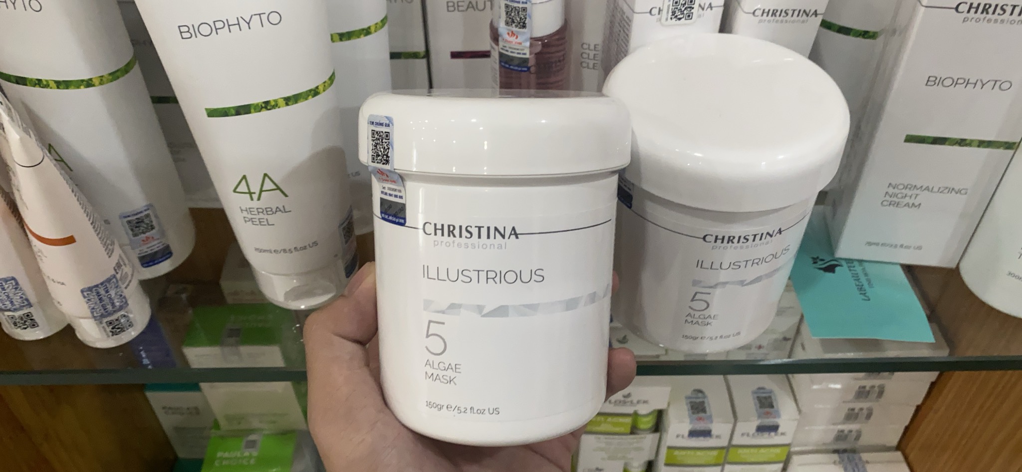 Mặt Nạ Tảo Trắng Da Christina Illustrious 5 Algae Mask