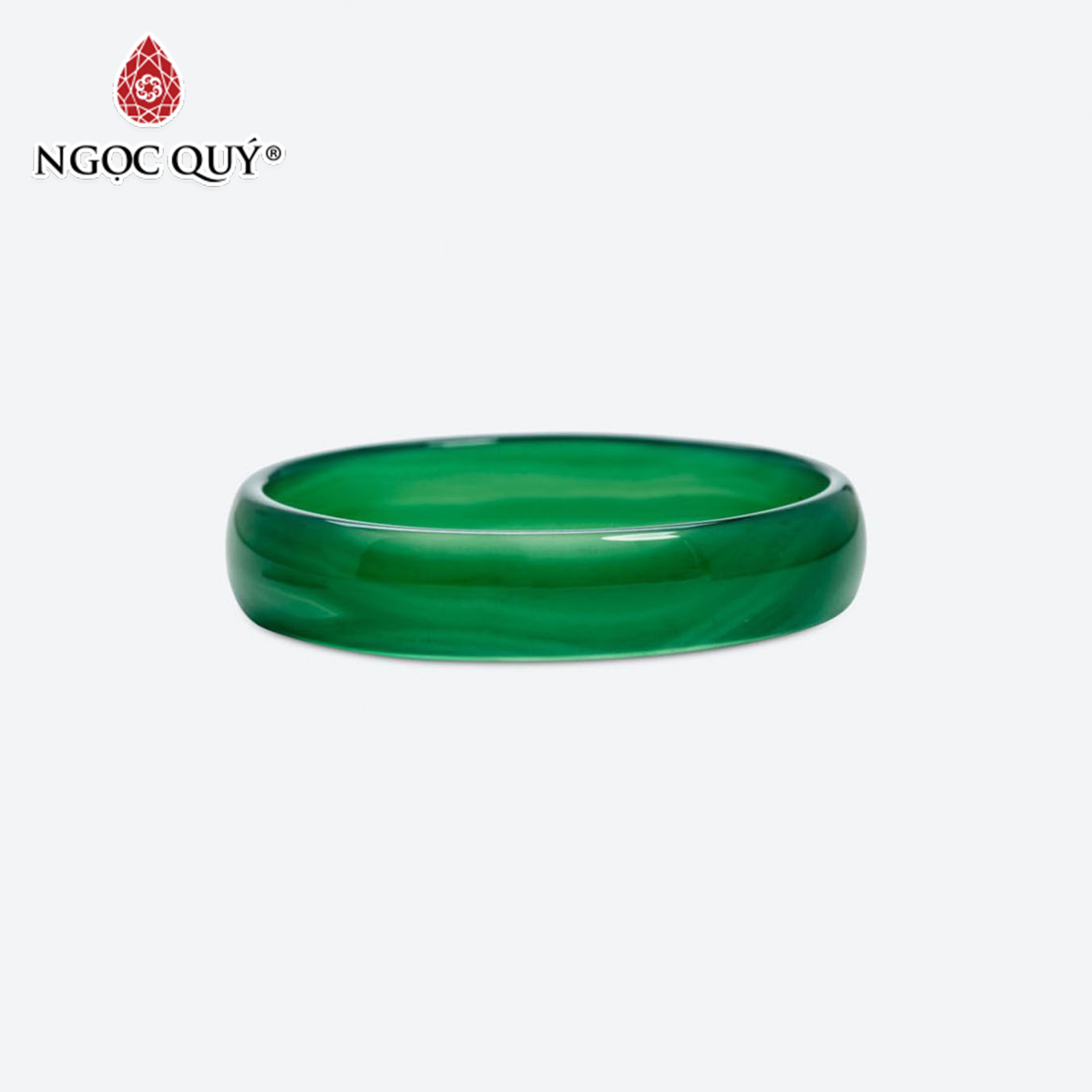 [HCM]Vòng Tay Đá Mã Não Liền Khối - Ngọc Quý Gemstones