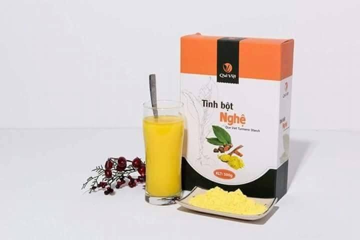Tinh bột nghệ Quê Việt - 500gr
