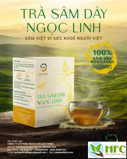 [ ĐẶC SẢN KON TUM ] Trà sâm dây Ngọc Linh Bồi Bổ Thanh Nhiệt