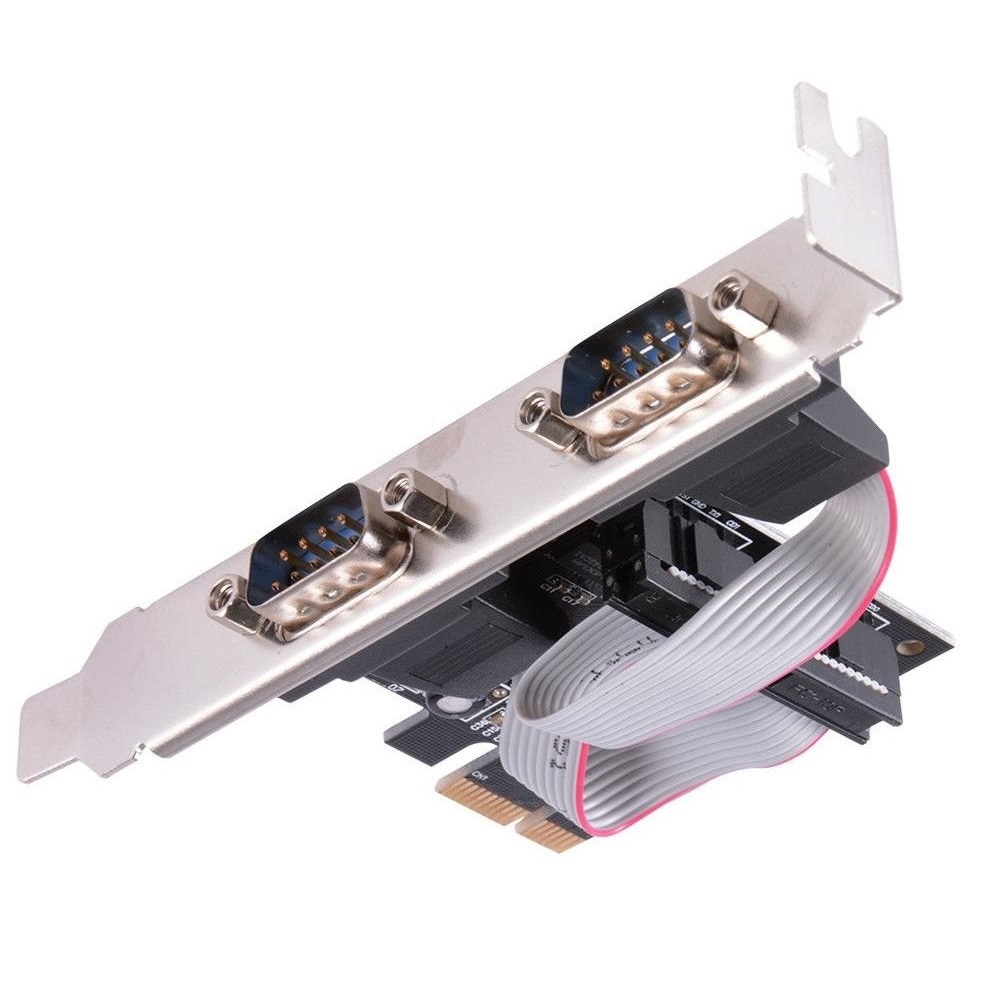 Card PCI Ex to Com cho máy tính