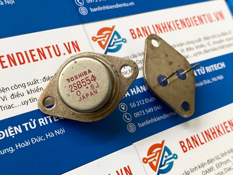 2sb554 transistor pnp 180v 15a chính hãng