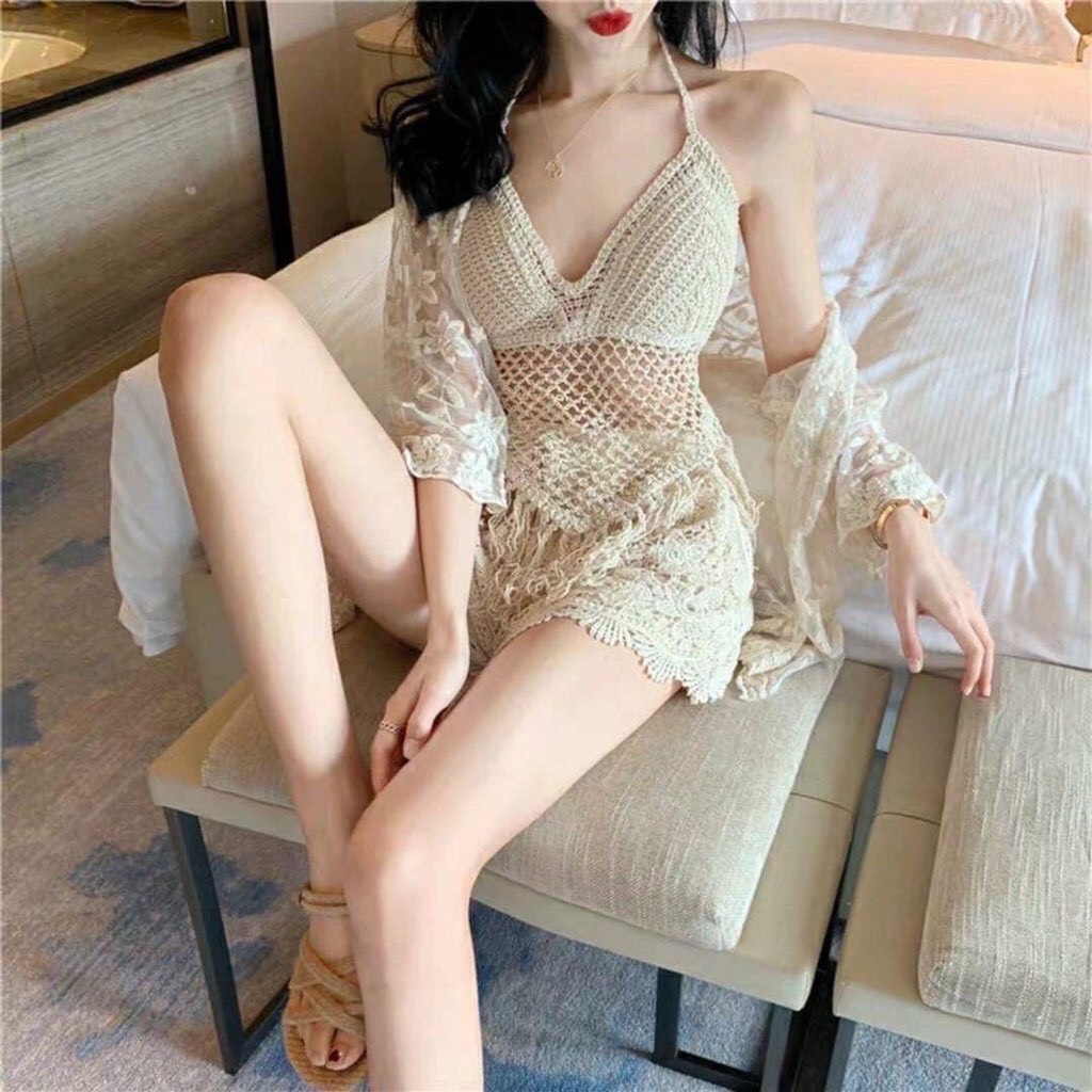 Set bikini 3 món đi biển cực đẹp