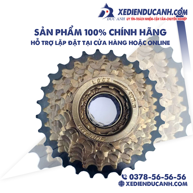 [HÀNG CÓ SẴN - LÍP XE ĐẠP] Líp vặn 8 tầng xe đạp thể thao Sunrun