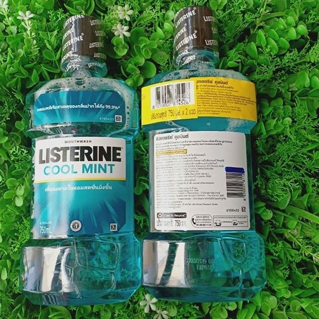 Nước súc miệng LISTERINE 750ml