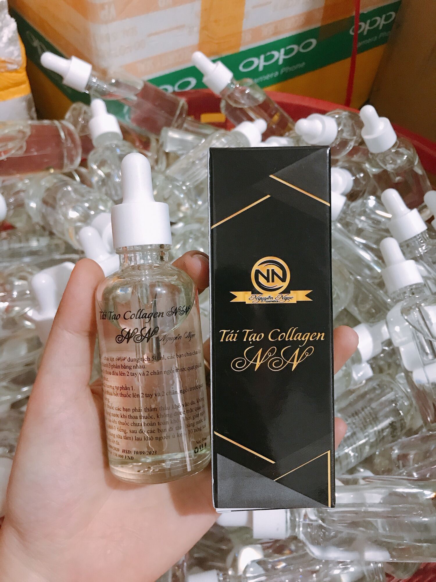 Nước lột da cao cấp collagen nn