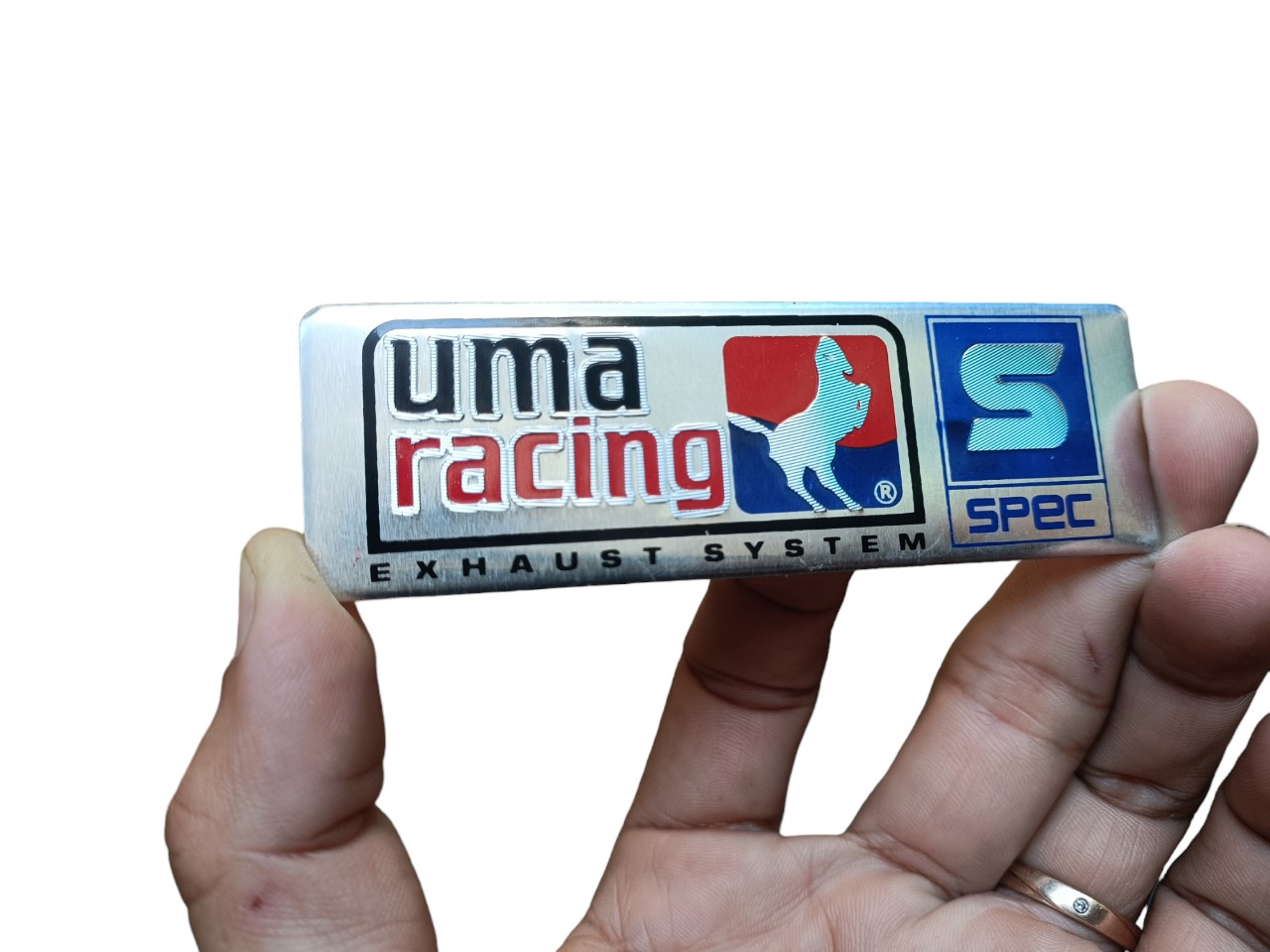 Tem UMA Racing nhôm CNC 3x10cm
