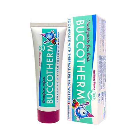 Kem đánh răng hữu cơ trẻ em vị Red Berries Buccotherm 50ml