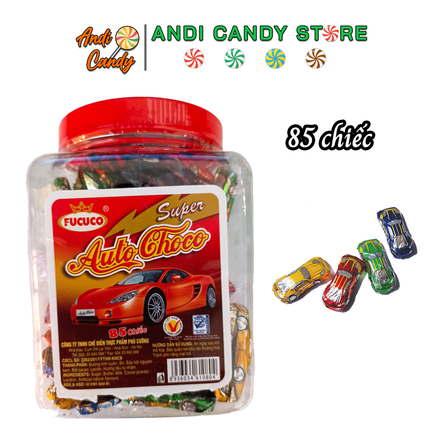 Phu Cuong 85 car chocolate candy