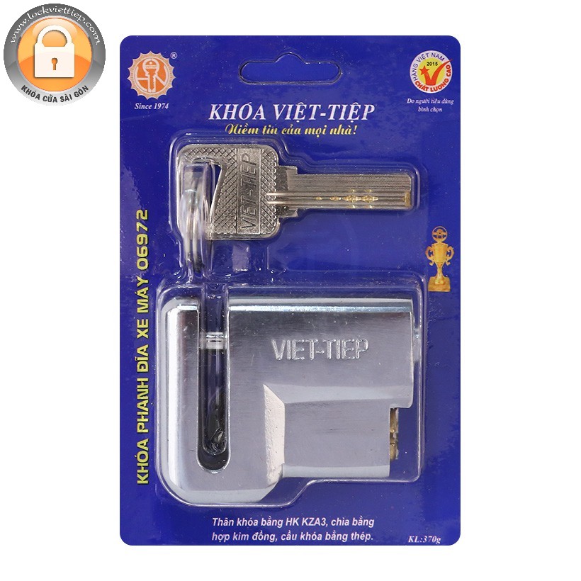 KHÓA ĐĨA XE MÁY VIỆT TIỆP 06972