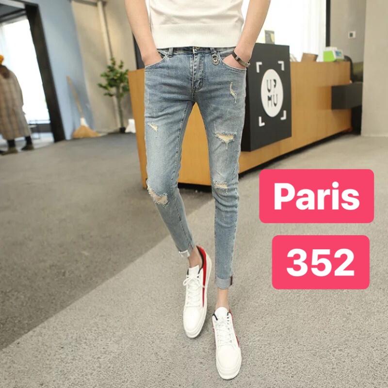 QUẦN JEAN NAM CHẤT BÒ XANH XƯỚC MẪU MỚI HOT BOY CỰC CHẤT PR-CJ CAO CẤP - PARIS FASHION