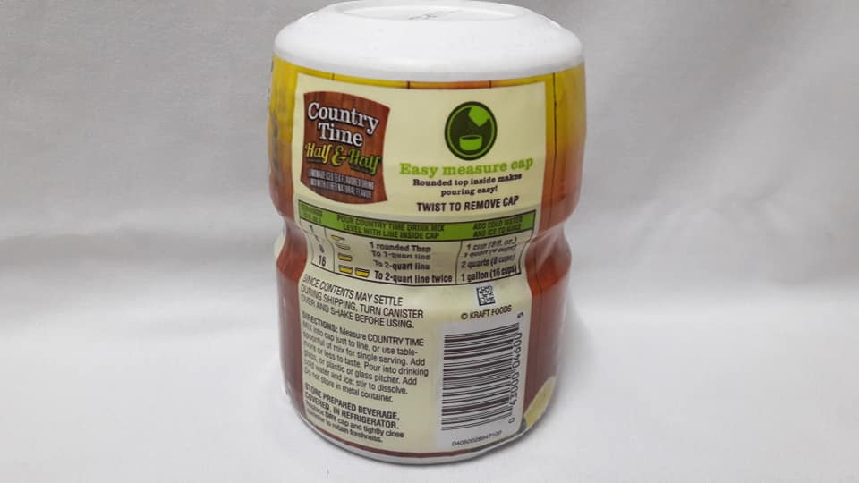 [HCM]Bột Half Lemonade và Half Iced tea Country Time - Mỹ (538g)