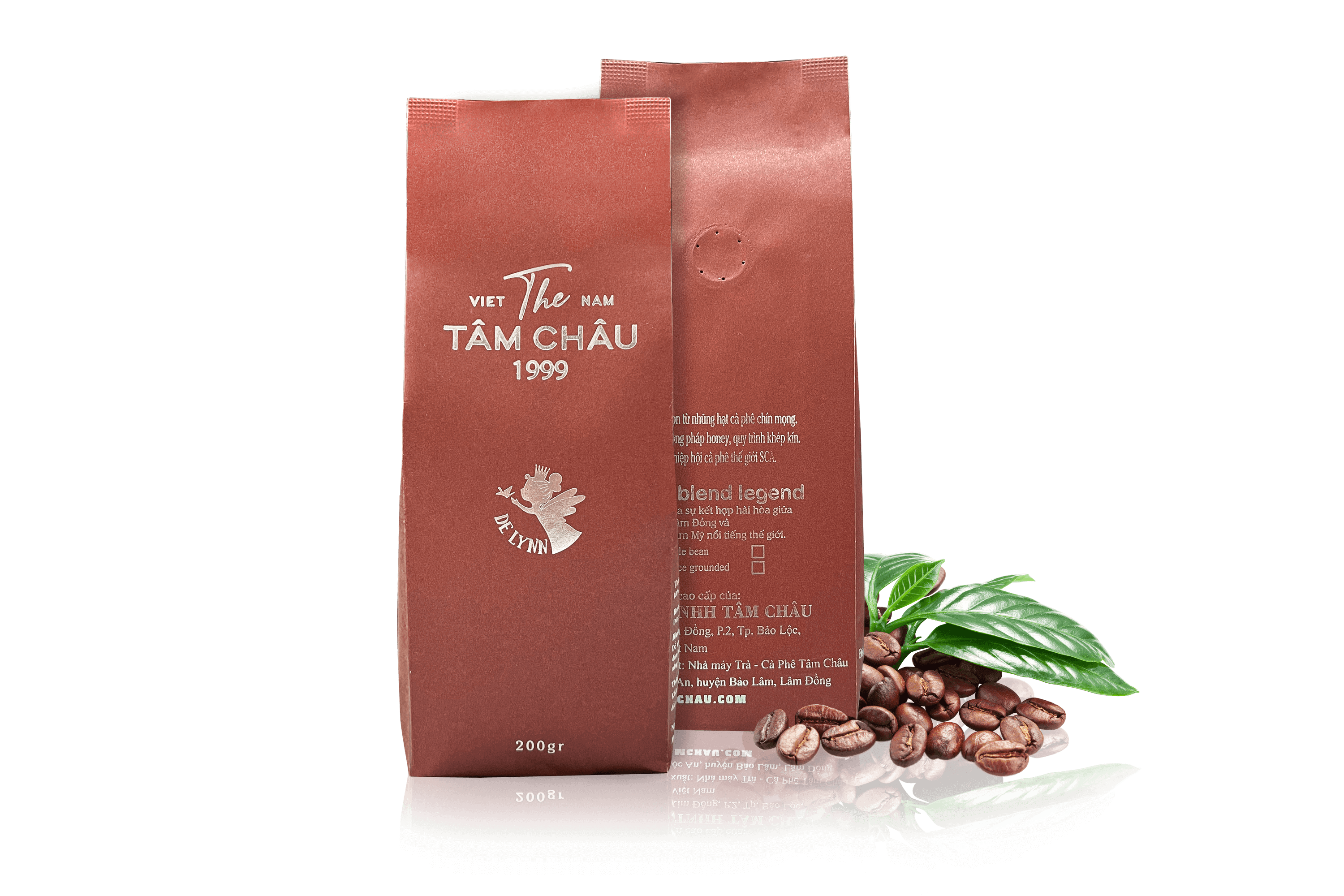 [FALSH SALE] 2 GÓI CÀ PHÊ DELYNN ĐỎ 200G