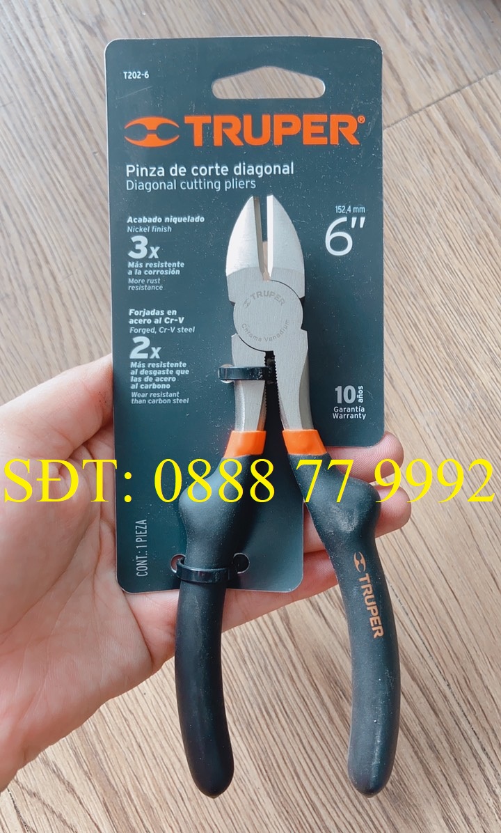 150mm Kìm cắt Truper 17312 (T202-6)