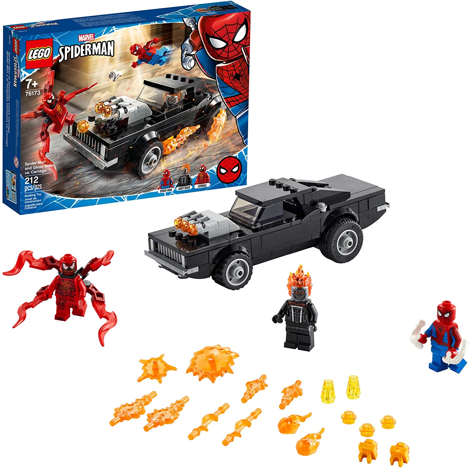 Introducir 84+ imagen lego spiderman vs ghost rider
