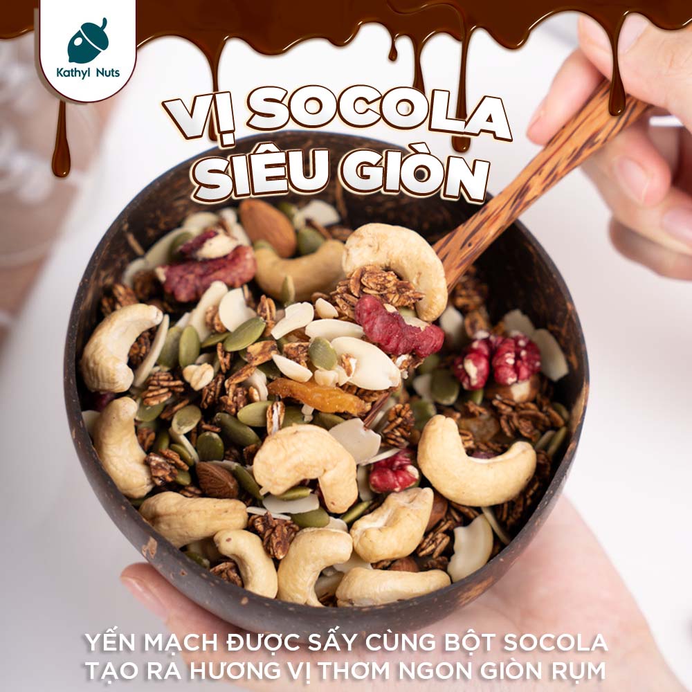 Granola Kathyl Siêu hạt/Giảm cân/Ăn kiêng 500G
