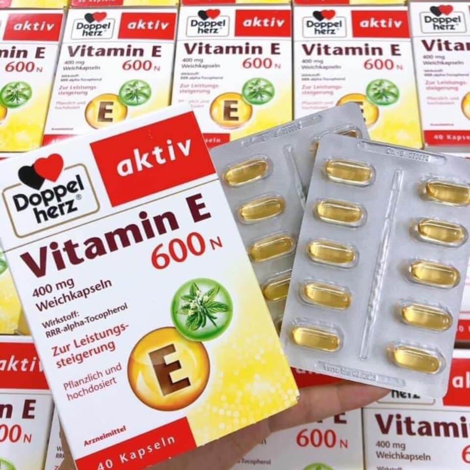 Viên Uống Vitamin E 600N - Đức