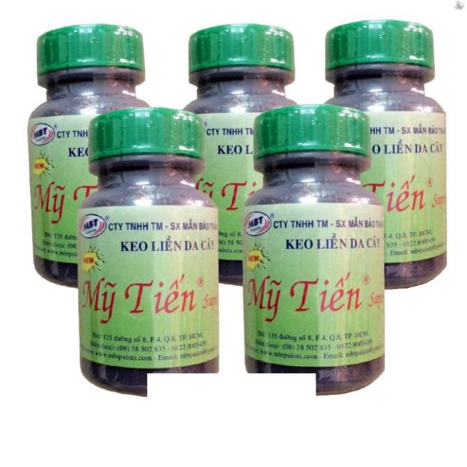 Keo mỹ tiến super , liền da cây lọ 100gram