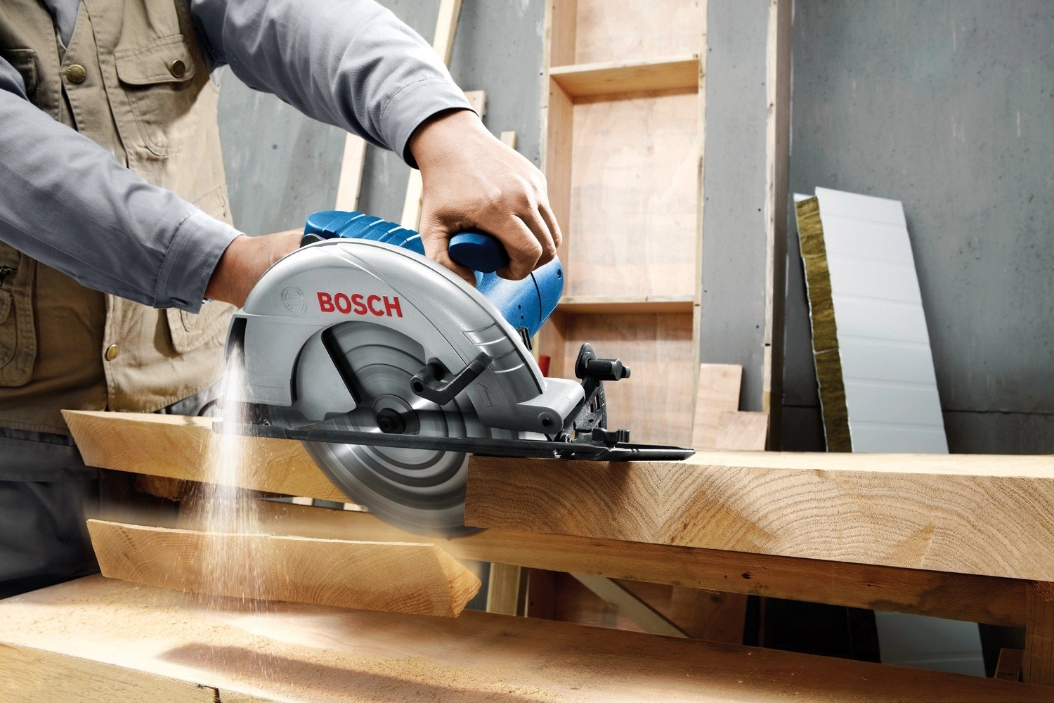 [Hàng chính hãng]Máy cưa gỗ cưa lọng Bosch GKS 235(Turbo)