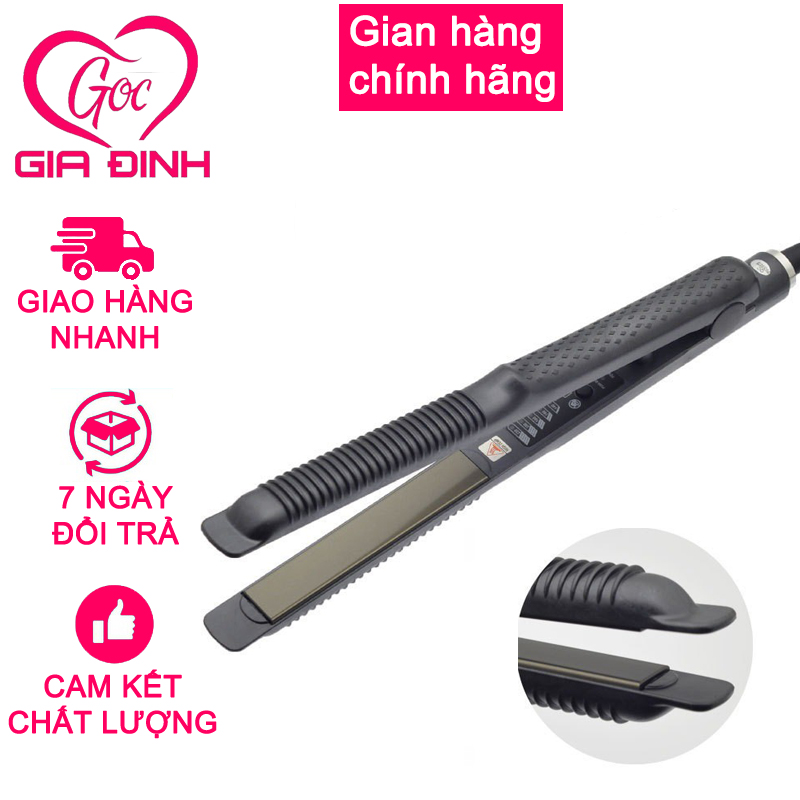 Máy là duỗi tóc 5 mức chỉnh nhiệt cao cấp