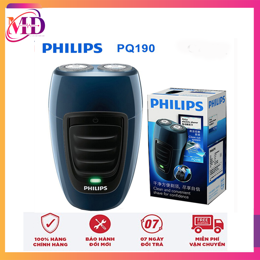Máy cạo râu du lịch cao cấp PHILIPS PQ190 - Nhập khẩu