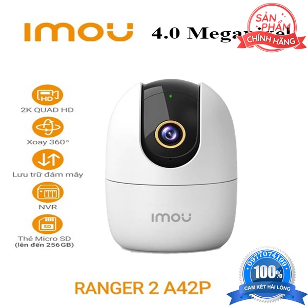 CAMERA IP WIFI IMOU Ranger 2C IPC-A42P-B 4MP