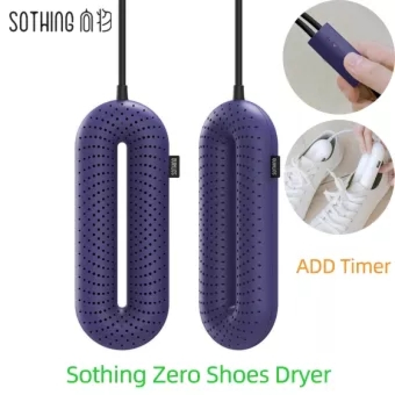 Sothing Zero-One Shoe Dryer 220v Portable Household Electric Sterilization Shoe Shoes Dryer Constant Temperature Drying Deodorization Shoe Shoes For Home Outdoor Travel