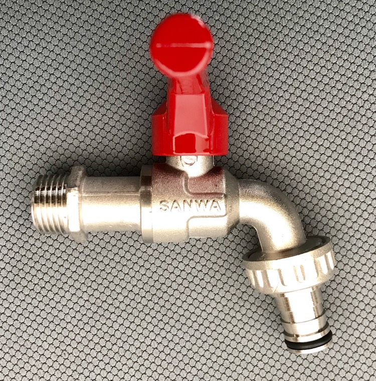 Vòi nước đầu dài Sanwa Thái Lan Phi 21mm Mã CKT15