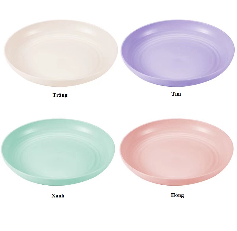Barley healthy food plate