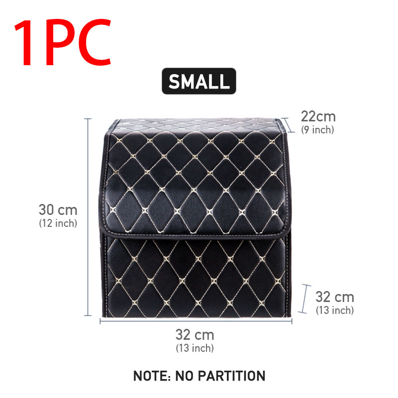 Portable Car Trunk Organizer Storage Bag with Cap